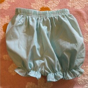 Once Upon a Time Green Gingham Diaper Cover